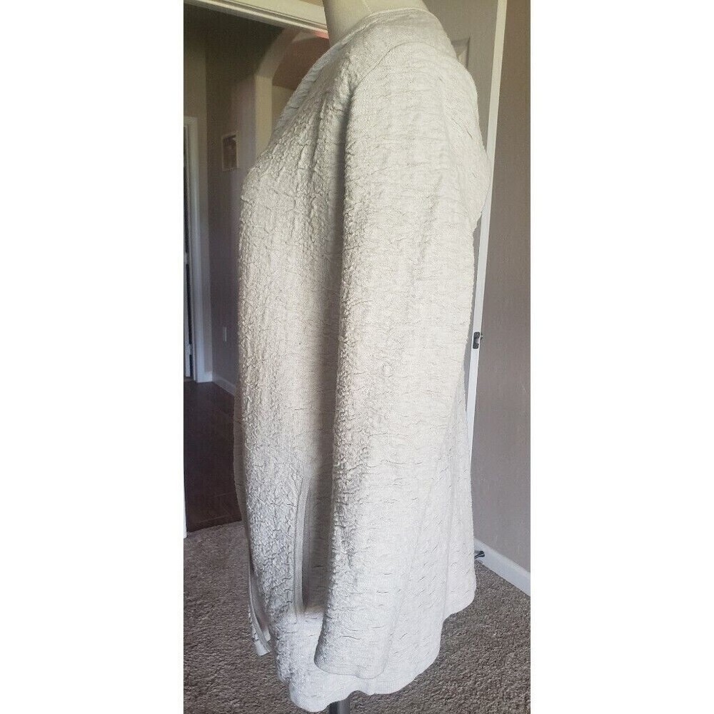 J. Jill Pure Cardigan Off White Women’s XS Lagenlook Comfy Minimalisic Sweater - Picture 7 of 16
